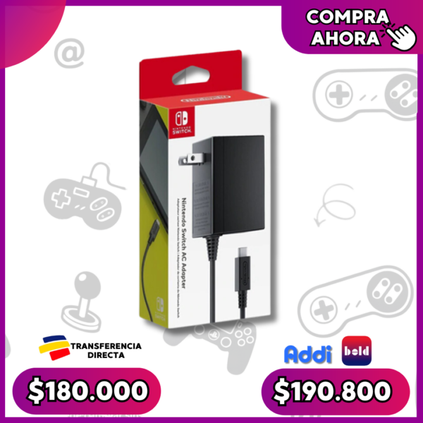 Cargador Switch Original