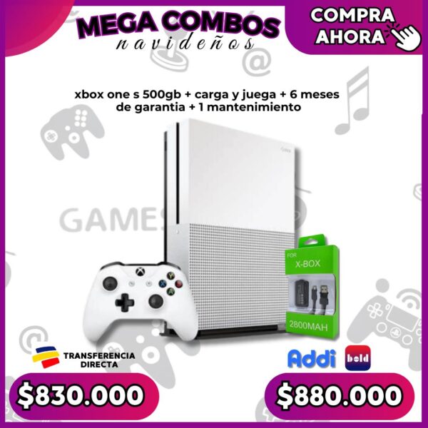 Combo de Reyes: Xbox One S 500Gb Usado