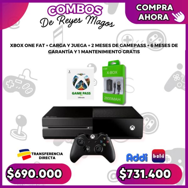 Combo de Reyes: Xbox One Fat 500Gb Usado #2