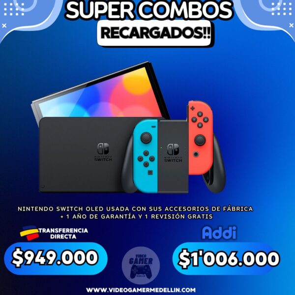 Nintendo Switch Oled Usada