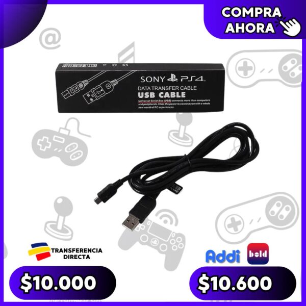 Cable Datos Ps4