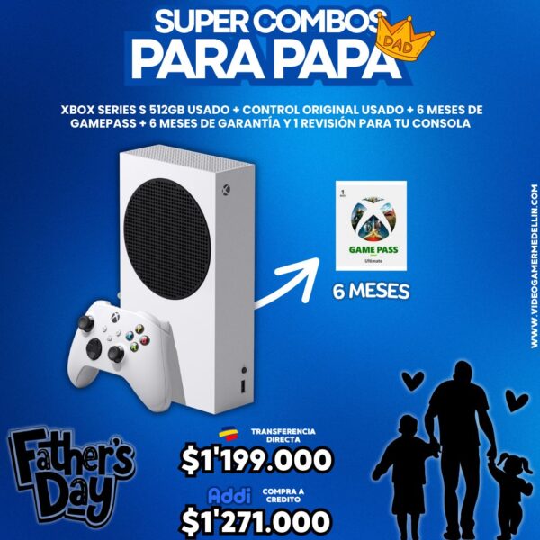 Super Combo Xbox Series S 512Gb Usada